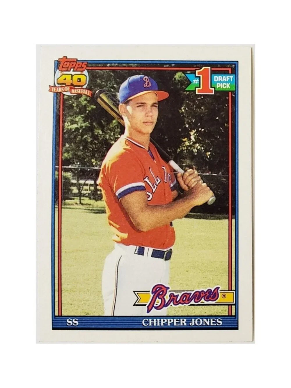 CHIPPER JONES ROOKIE 